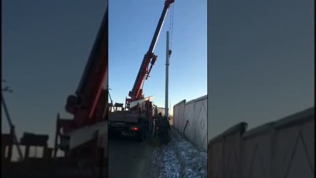 Установка опор СВ95 смотреть онлайн