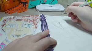 Рисунок моего любимого блогера! Или как нарисовать Детектива Войда! ???❤️?( 1 часть)