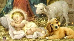 Рождественское стихотворение для малышей.?  В яслях спал на свежем сене ИИСУС❇ ХРИСТОС?