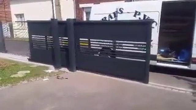 Hormann invisible sliding gate operator