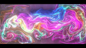 Inconceivable Abstract Video 4k Background Pink Metallic Sci-Fi Yellow Screensaver VJ LOOP NEON #10