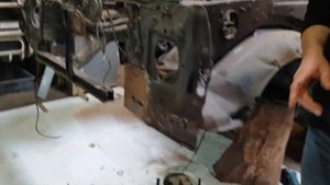 Строим дом на колесах на базе Ниссан Патрол Сварочные работы Wohnmobil auf Nissan Patrol Y60
