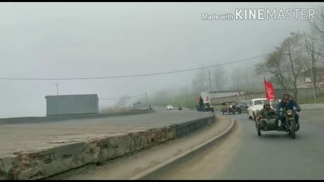 75 годовщина победы! Владивосток. Ретро пробег
