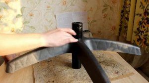 Ремонт офисных кресел и запчасти - Снимаем крестовину с газлифта