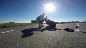 как у меня впервые получилось поднять свой мотоцикл