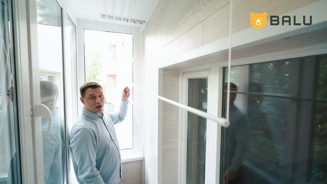 Готовый ремонт балкона по адресу ул. 4-я Новокузьминская д. 7к1 #балу #ремонтбалкона #балконподключ