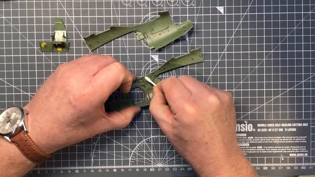 Tamiya 1/32 Mosquito build series Part 2b смотреть онлайн
