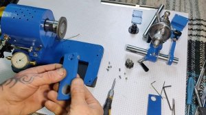 Самодельный мини заточной станок граверов для CNC окончательная сборка головки и станка.