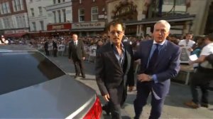 The Lone Ranger- UK premiere, broll ( Part 1 )