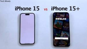 iPhone 15 vs 15 Plus - Speed Performance Test
