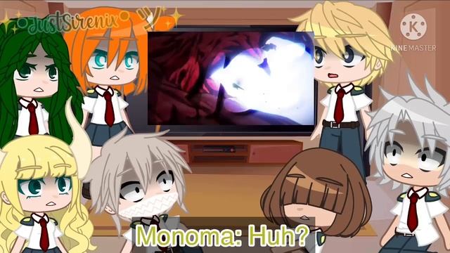 ˚•Class 1B react to Deku vs Overhaul•Mha•My AU˚ смотреть онлайн