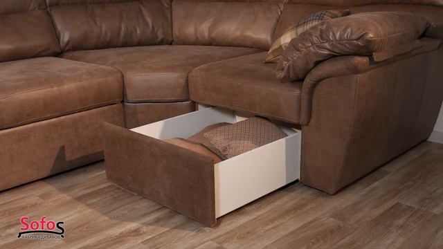 Угловой диван Наполи | Фабрика мягкой мебели Софос. смотреть онлайн