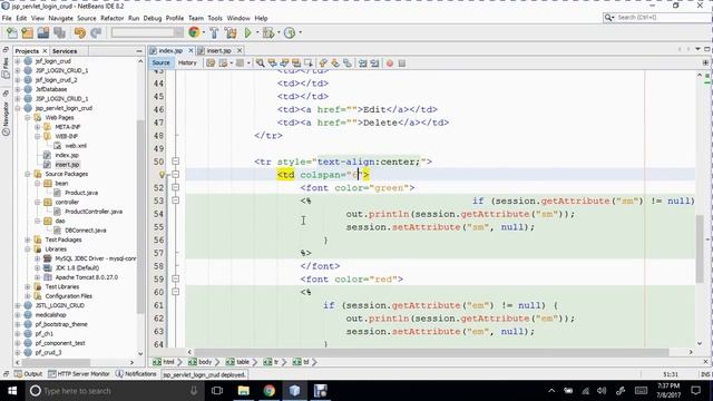JSP, Servlet CRUD MVC Pattern part 2 смотреть онлайн