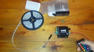 Музичний RGB контроллер / Music RGB LED IR Controller TQ MUSIC, обзор