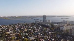 Саратов с высоты птичьего полёта.