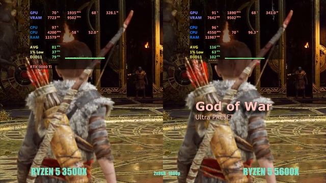 Ryzen 5 3500x vs Ryzen 5 5600x in 2023 смотреть онлайн