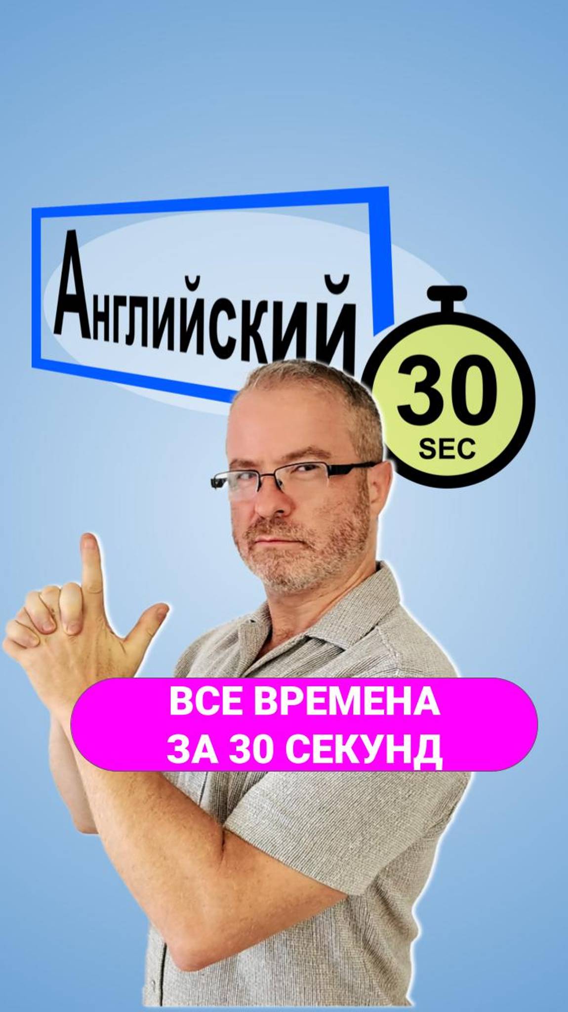 Все времена английского языка за 30 секунд