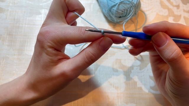 Вязание крючком для начинающих. С чего начать вязать? Воздушные петли.