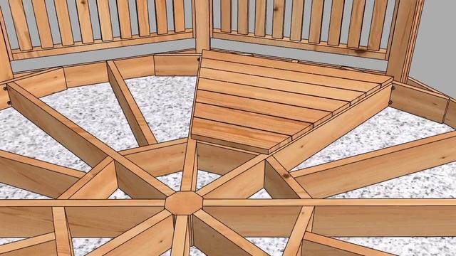 Как сшить беседку своими руками Gazebo 10ft Octagon Assembly Sequence from Outdoor Living Today 2016 - смотреть 