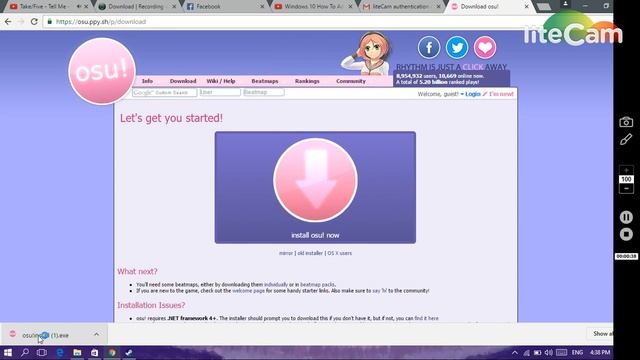 how to download osu! on windows 10. смотреть онлайн