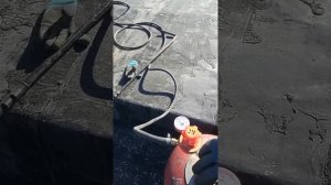 ремонт кровли из баннеров.