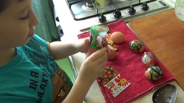 Як я прикрашав Пасхальні яйця