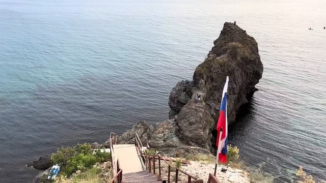 Виктор Балахнин на мысе Фиолент