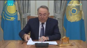 Президент республики Казахстан Нурсултан  Назарбаев ушел в отставку
