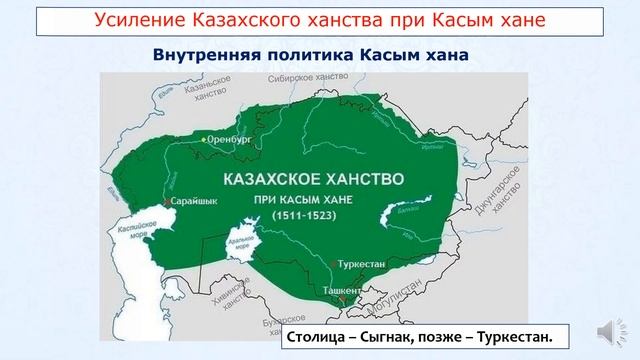 Усиление казахского ханства при касым хане