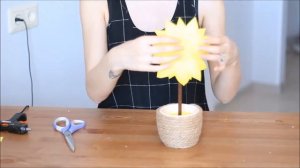 Мастер-класс "Букет из конфет"/Подсолнух Урок 13