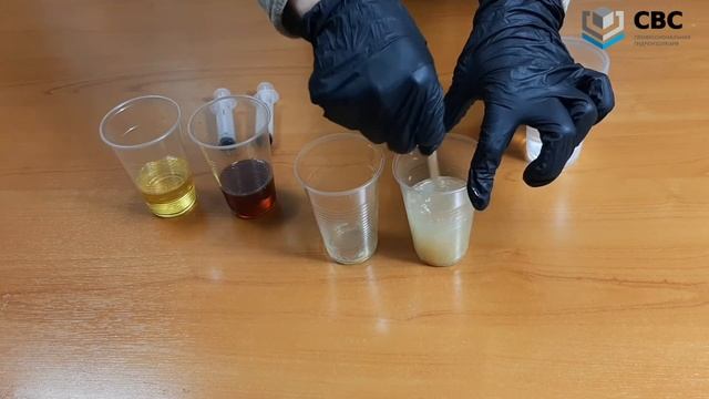 Полиуретановая смола с быстрым временем отверждения "RP-WORK ПУР 228 THIX". Взаимодействие с водой смотреть онлайн