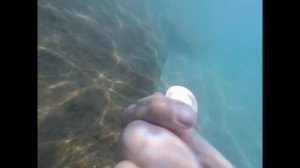 Подводный поиск в Турции на городском пляже Клеопатра