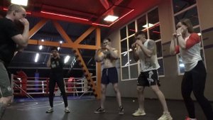 Тренировка с Артуром Кулинским. Бой. Руки Базуки vs АКАБ.