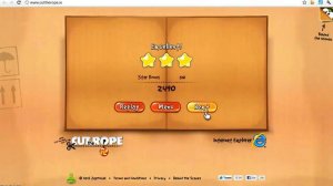 Play "Cut The Rope" Game Online in Your Favorite Web Browser