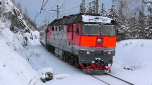 ТЭП70-0523 с туристическим поездом "Императорский маршрут" Екатеринбург-Пасс. - Алапаевск