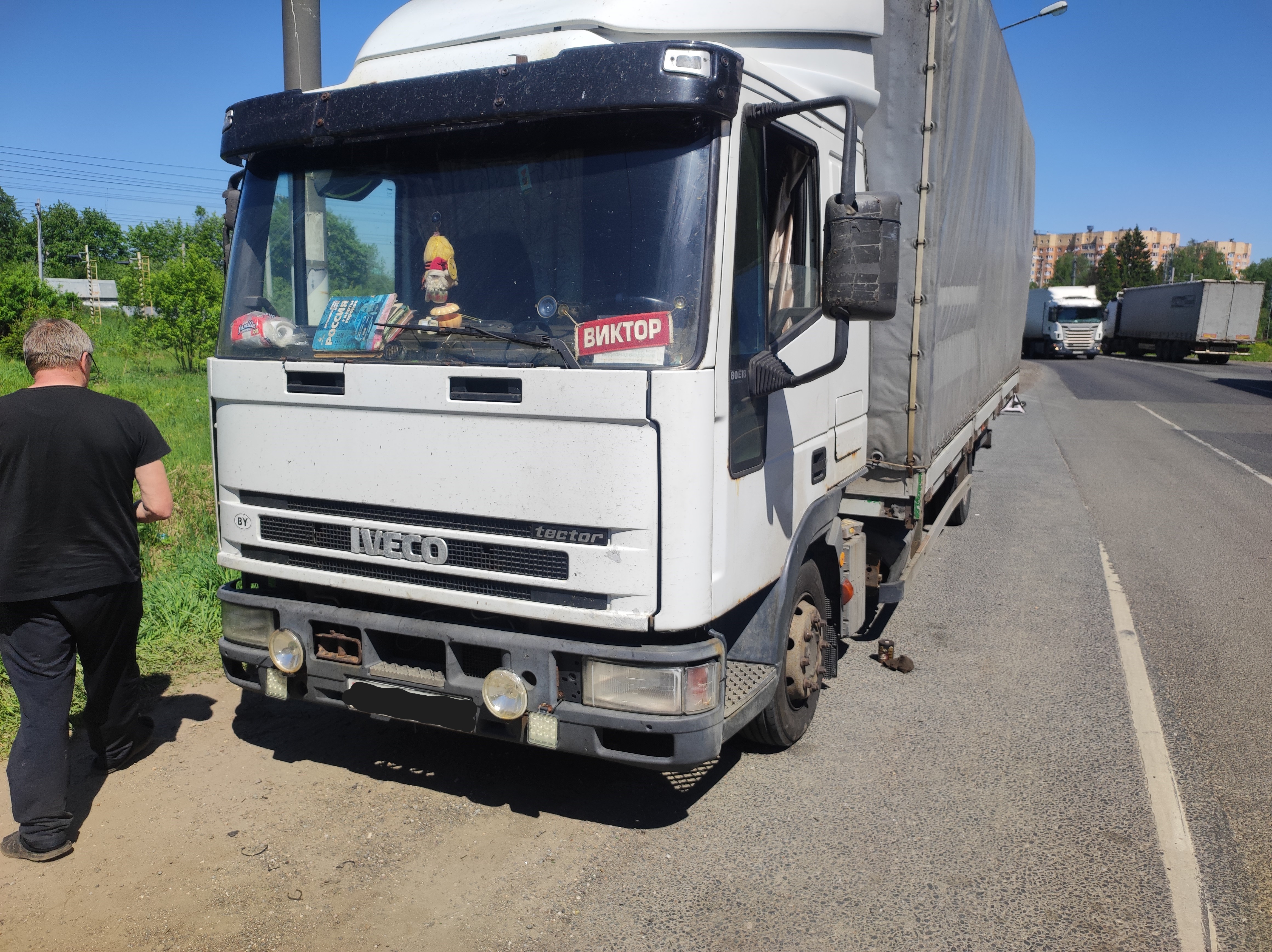 IVECO EuroCargo ML80 E18 2003г. 5-тонник. Стартер не крутит. ШЕФ-Диагностика.