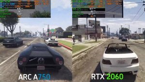 INTEL ARC A750 VS RTX 2060 Test 10 Games Compare 1080P FPS