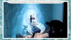 WIFE-LOG: PHOTOSHOOT MERMAID PUTRI DUYUNG AMPE NYELEM2 DI KOREA???