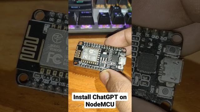 Install ChatGPT  on Nodemcu ESP8266!! Passable?  #shortvideos #electrical #nodemcu  #soelectronics