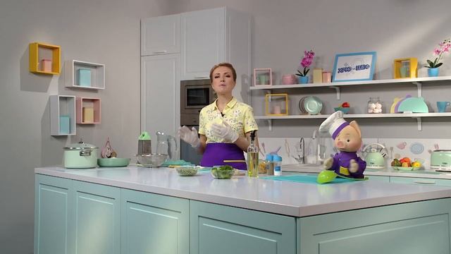 ☀️С добрым утром, малыши! Паста с брокколи - Хрю-шеф смотреть онлайн