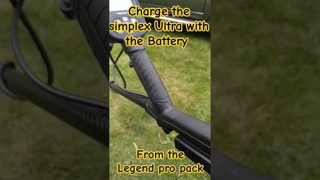 Simplex Charging with the Battery from the Legend Pro Pack #realmetaldetecting #noktalegend