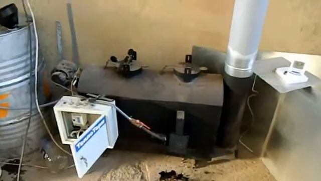 Простые, надежные и недорогие  тепловые пушки на отработанном масле (отработке) с автоматикой