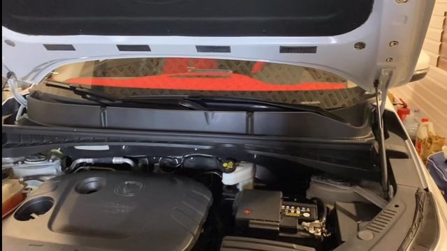 Шумоизоляция CHANGANA cs 55 .Газовые упоры капота.