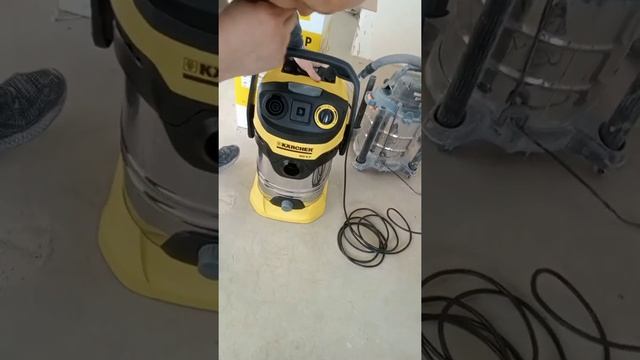 Обзор Строительного Пылесоса KARCHER WD 6 P