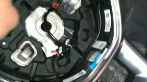 Замена подрулевого переключателя на Рено Аркана. Снятие руля и подушки безопасности. Активация птф