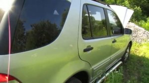Разборка Mercedes ML 163