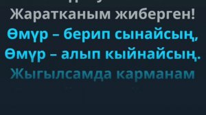 Нурлан Насип - Өмүр (Караоке)