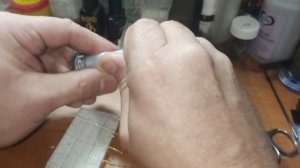 Изготовления  мушки на саргана