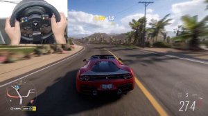 960HP Ferrari J50 - Forza Horizon 5 (Steering Wheel ) Gameplay 4k 60fps