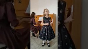 Гулина Мария музыка М. Мусоргского, слова А. Плещеева "Вечерняя песенка".